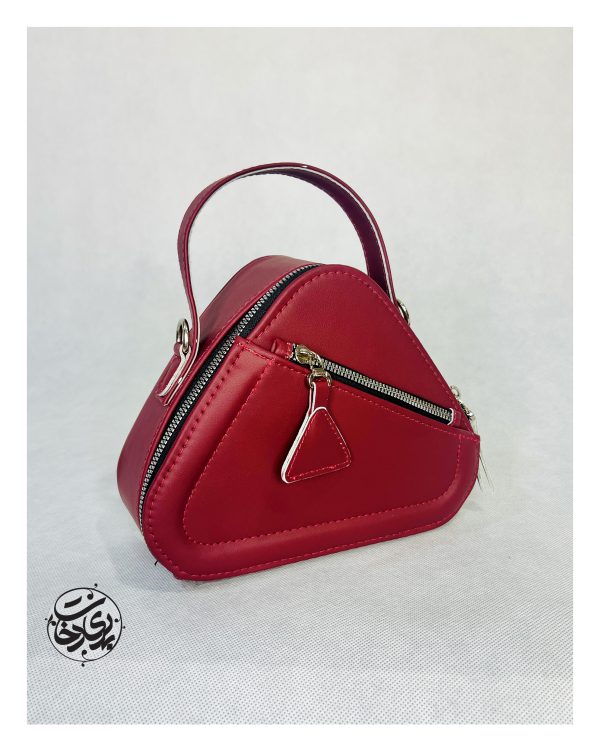 کیف مثلثی زرشکی