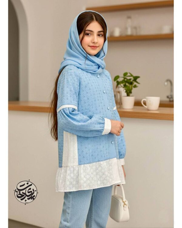 تونیک شهرناز آبی روشن